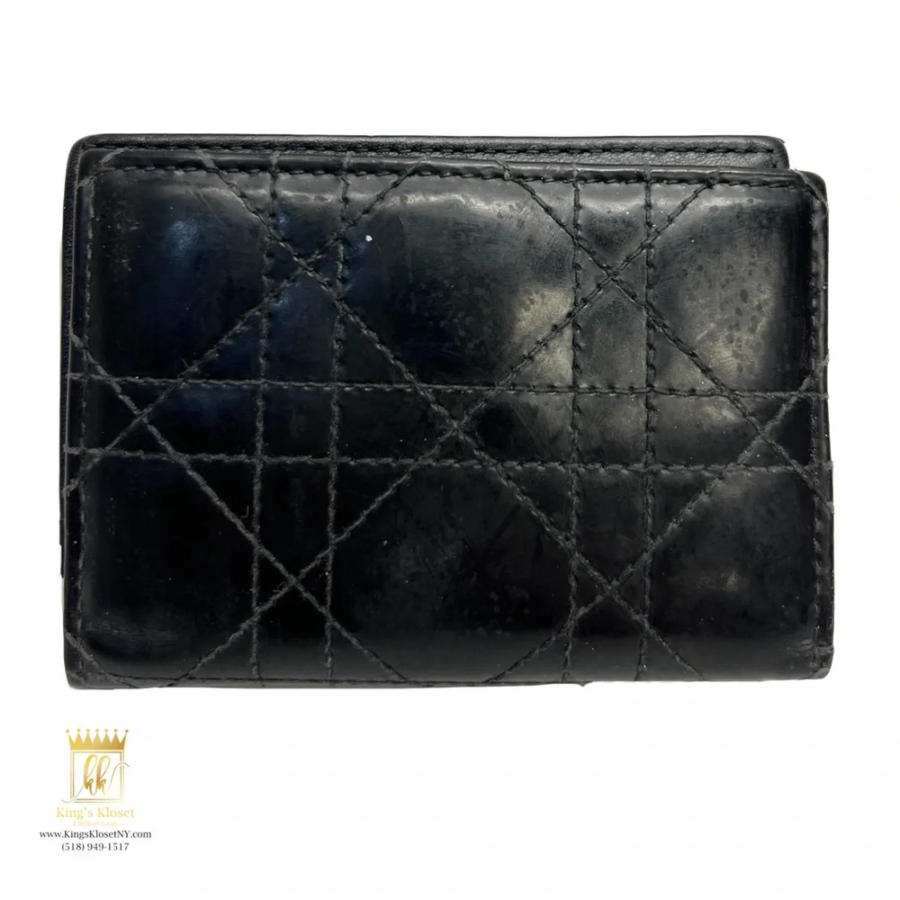 Christian Dior card case wallet